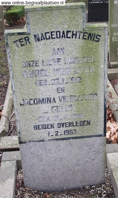 Daniel Viergever 1912-1953 and Jacomina Geluk 1916-1953